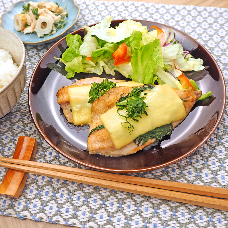 【H139】あじの大葉チーズ焼き のコピー